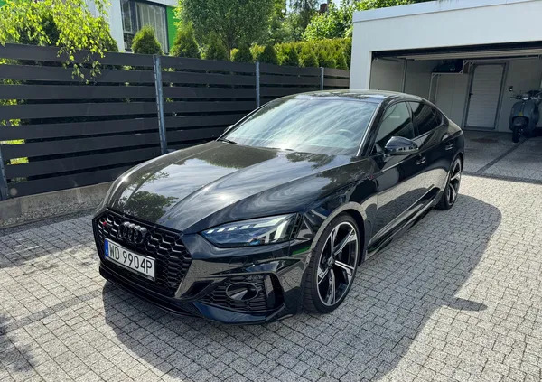 śląskie Audi RS5 cena 325000 przebieg: 46600, rok produkcji 2021 z Tychy